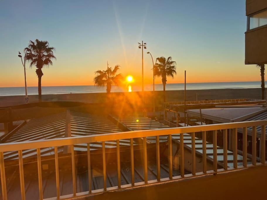 Le Carrousel - Apt Vue Mer - Plage A 10 M - Clim - Wifi Кане-ан-Руссійон Екстер'єр фото